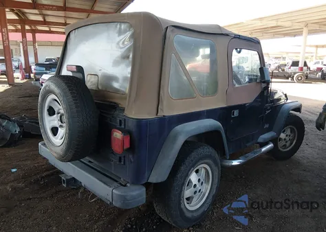 1999 Jeep Wrangler Sport z USA, uszkodzony, nr VIN 1J4FY19S5XP454057